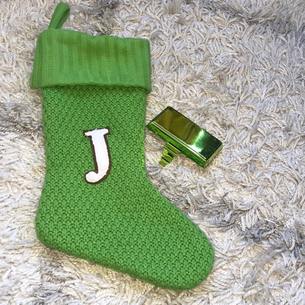 ⭐️ 2 for $12⭐️ “J” Christmas Stocking